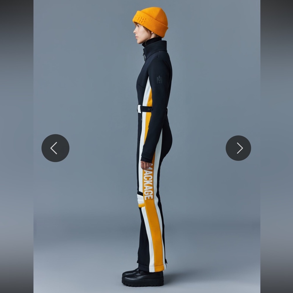 MACKAGE Brie Agile-360 Belted Bonded Fitted Premium Ski Suit - Picture 6 of 16